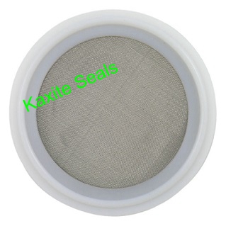 ພີເອດພີ Tri Clamp Screen Sanitary Gasket with SS 316 mesh