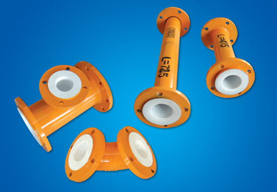 PTFE ທໍ່ປະກອບເຫລໍກພາດສະຕິກ